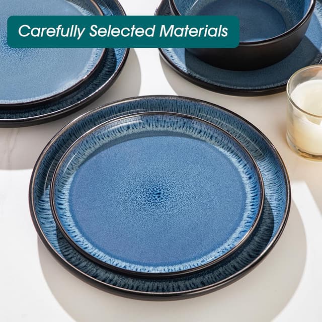 Thumbnail 5 de vancasso Playa Blue 12-Piece Dinner Set