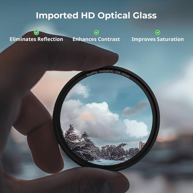 Thumbnail 5 de SMALLRIG 67mm Magnetischer CPL Filter 67 mm