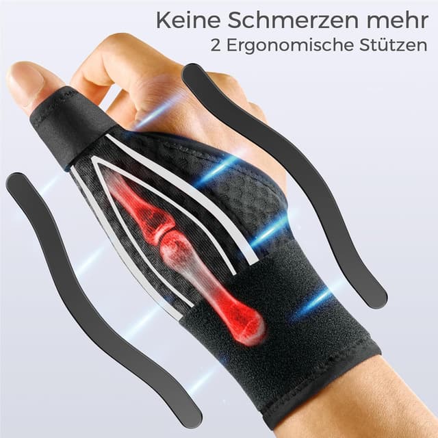 Detalle 2 de FREETOO Stabil-Dünn Daumenbandage Rechts M