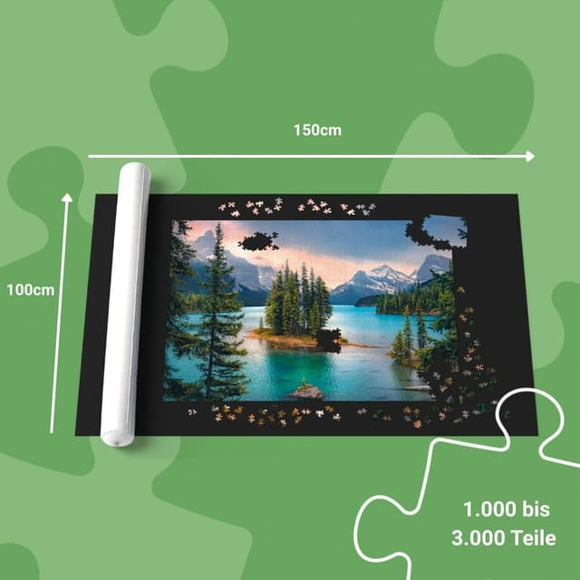 Detalle de Ravensburger Puzzle Roll & Go XXL Puzzlematte 150 x 100