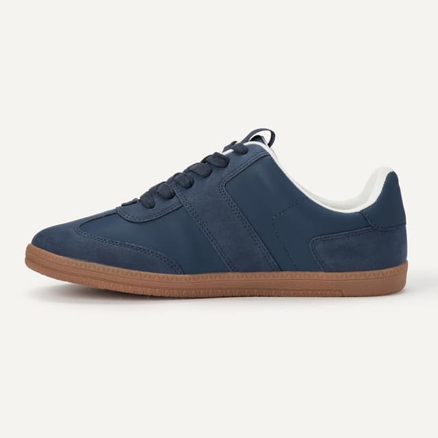 Detalle de Amazon Essentials Damen niedriger Retro-Sneaker mit Schnürung