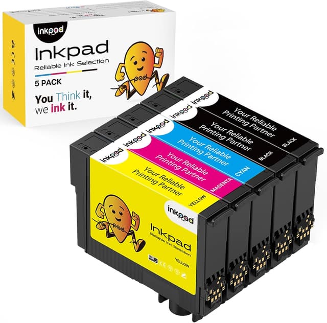 Detalle de iNKPAD 603XL compatibili: set di cartucce (2 nero, 1 ciano, 1 magenta, 1 giallo) per Epson WF e XP