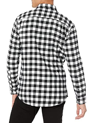 Thumbnail 2 de Amazon Essentials Camisa de franela Negro cuadros vichy S