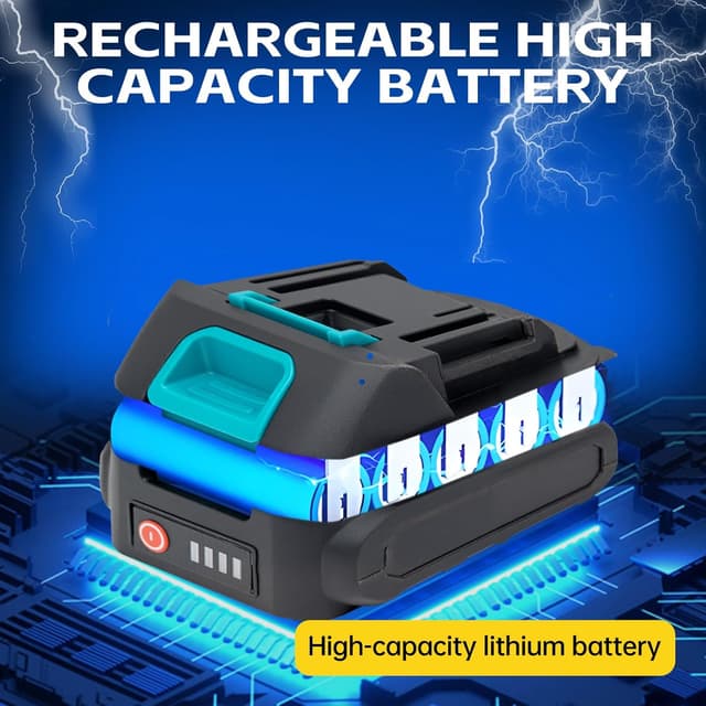 Detalle de Mini cordless chainsaw 6 and 8 inch