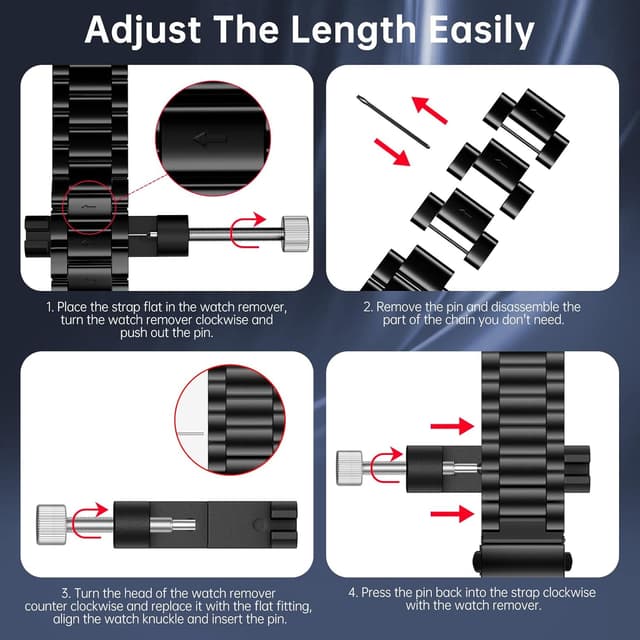 Thumbnail 6 de TiMOVO Metal Strap for Samsung Galaxy Watch 8 44 mm