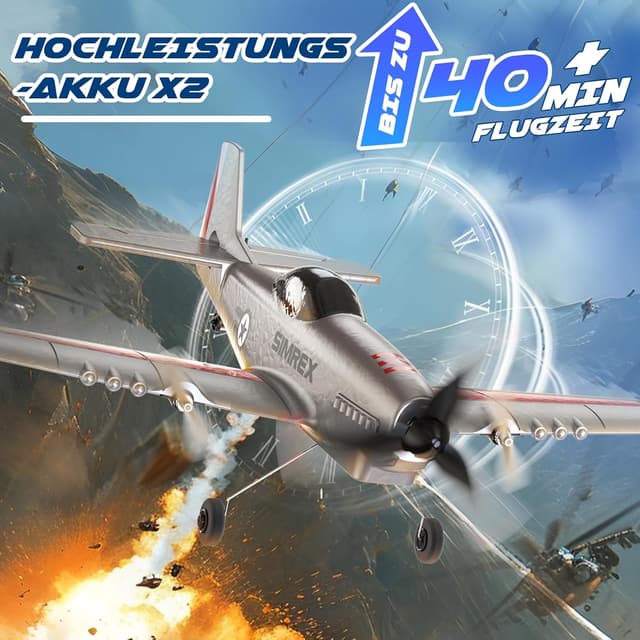 Thumbnail 2 de SIMREX TOY2409 RC Flugzeug