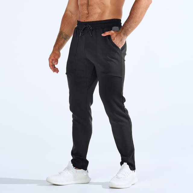 Thumbnail 6 de BROKIG Mens Zero Armor Gym Jogger Bottoms with ankle zips and zipped pockets