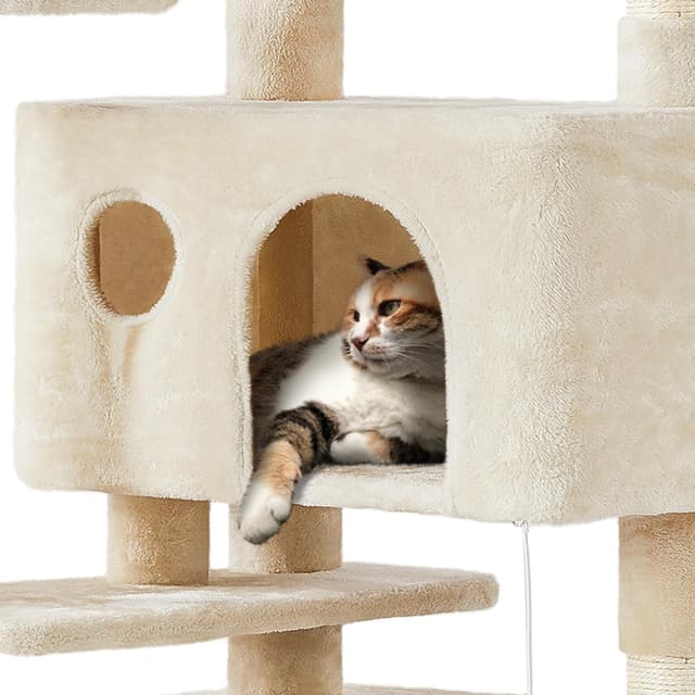 Thumbnail 5 de Yaheetech Arbre à Chat 178 cm pour 3–4 chats