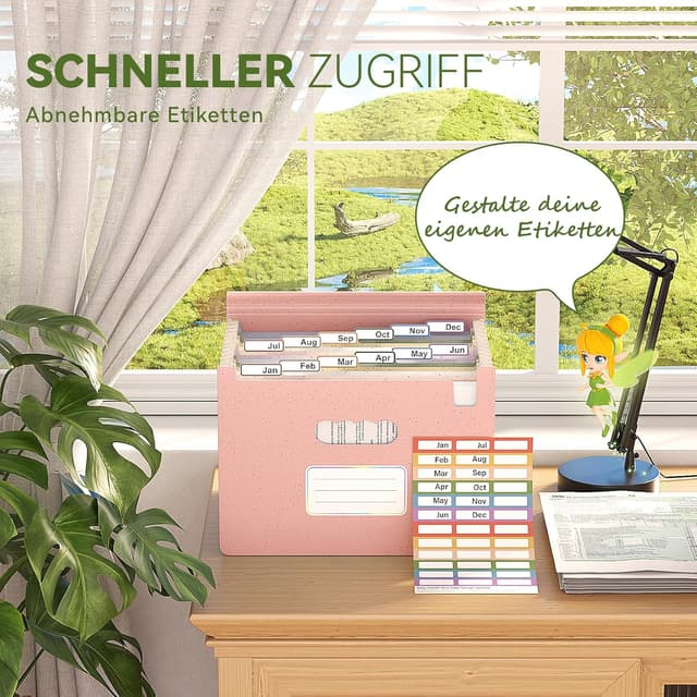 Detalle de EcoStash EcoStash A4 Aktenmappe 12 Fächer