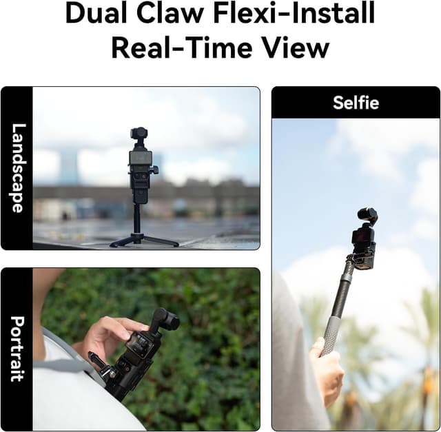 Thumbnail 6 de TELESIN expansion adapter for Osmo Pocket 3