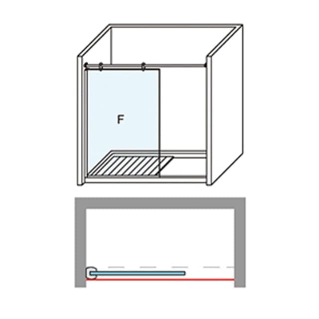 Thumbnail 2 de Ibermampara Módena-6 CL mampara de ducha 6 mm