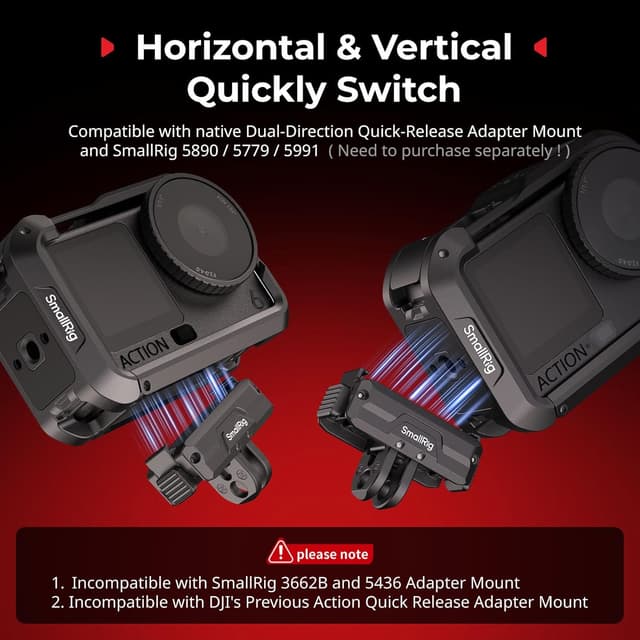 Detalle 2 de SMALLRIG Cage for DJI Osmo Action 6 5887