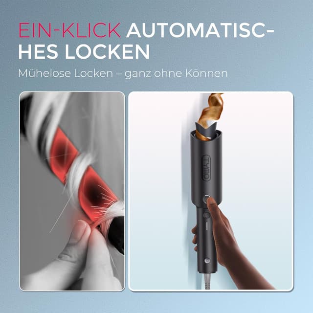 Detalle 2 de TYMO CURLPRO Lockenstab 32 mm, automatischer Lockenstab đ