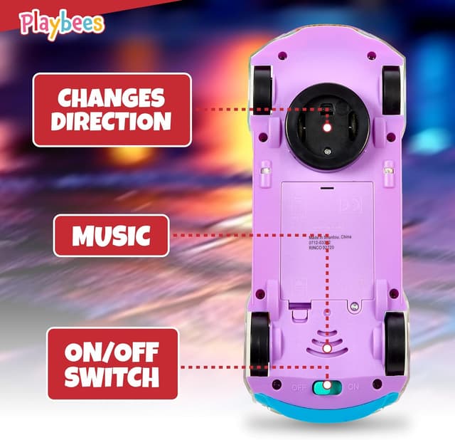 Detalle 2 de Light-Up Car Toy 3-5 Years for Autism