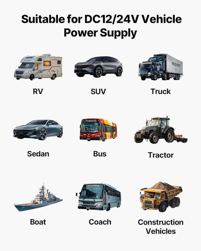 Thumbnail 5 de VEVOR 5KW 12V riscaldatore diesel per camion con display