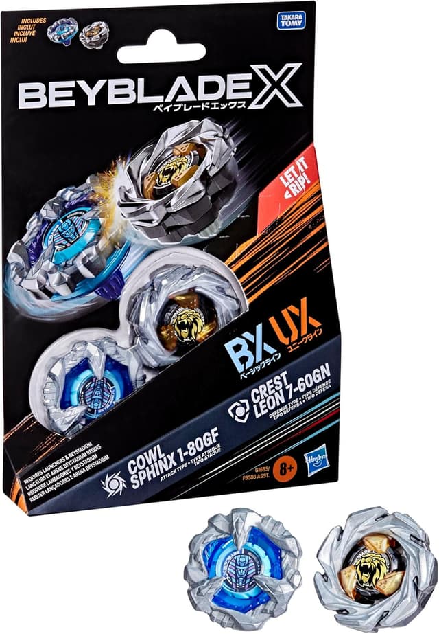 Thumbnail 6 de Hasbro Beyblade X Beat Tyranno 4-70Q Dual Pack