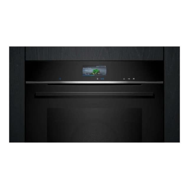 Detalle 2 de Siemens HR776G1B1 horno eléctrico 71 L negro inox con Vapor PulseSteam y autolimpieza pirolítica