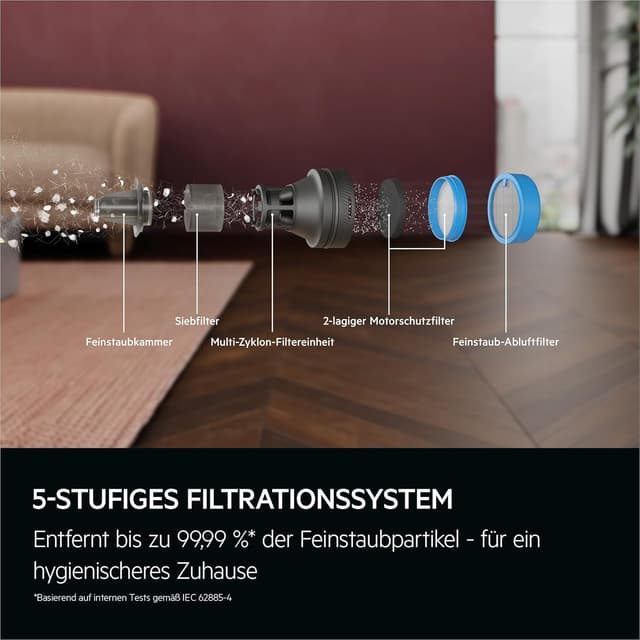 Thumbnail 6 de AEG Serie 8000 Akku Staubsauger 50 min 🧹