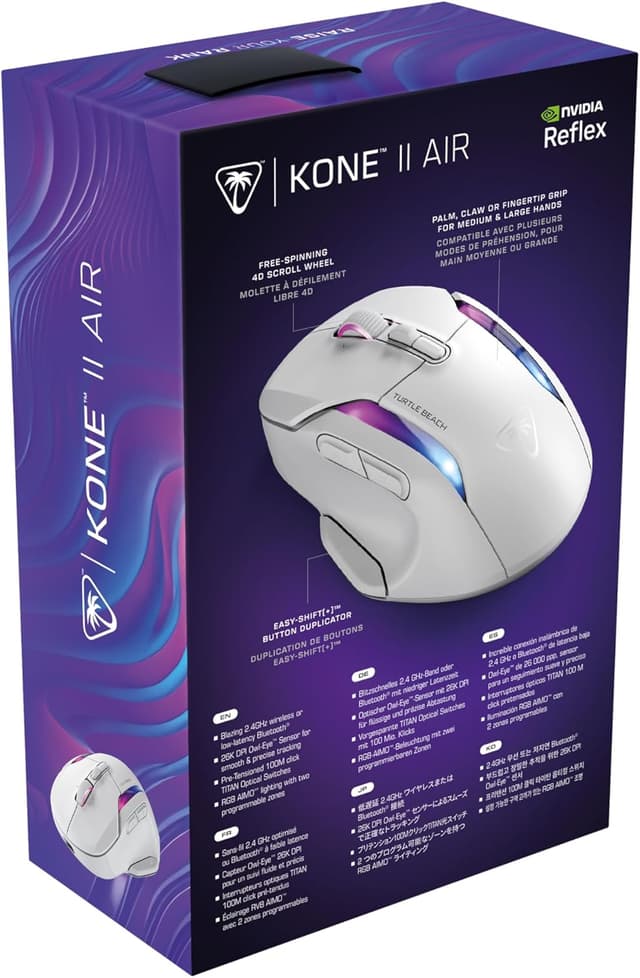 Thumbnail 13 de Turtle Beach Kone II Air - Ratón inalámbrico RGB para gamers 🖱