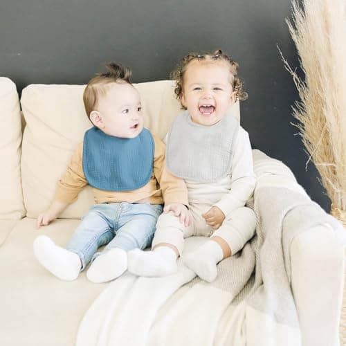 Thumbnail 4 de SLOSH Baberos Recién Nacido Azul 🎀