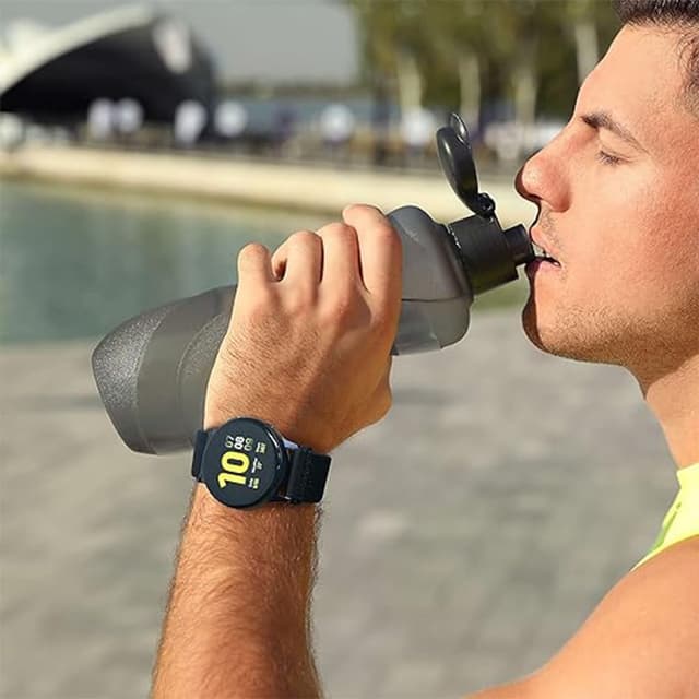 Detalle de FYISWHO elastic nylon replacement band (20mm) for Amazfit GTS/GTR/Bip Active & more