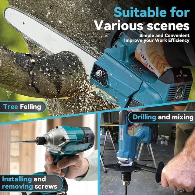 Thumbnail 6 de Powtree 18V Akku 5500mAh für Makita