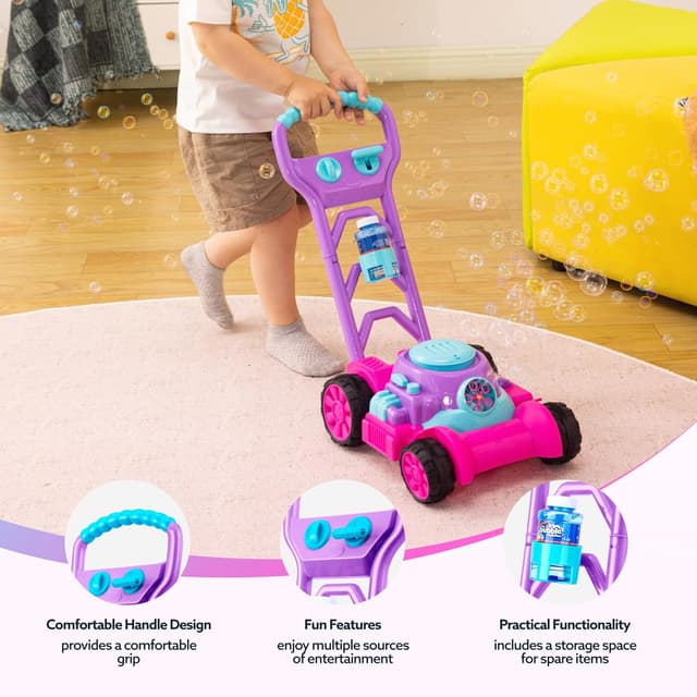 Detalle de Sloosh Bubble Lawn Mower 10" bubble toy