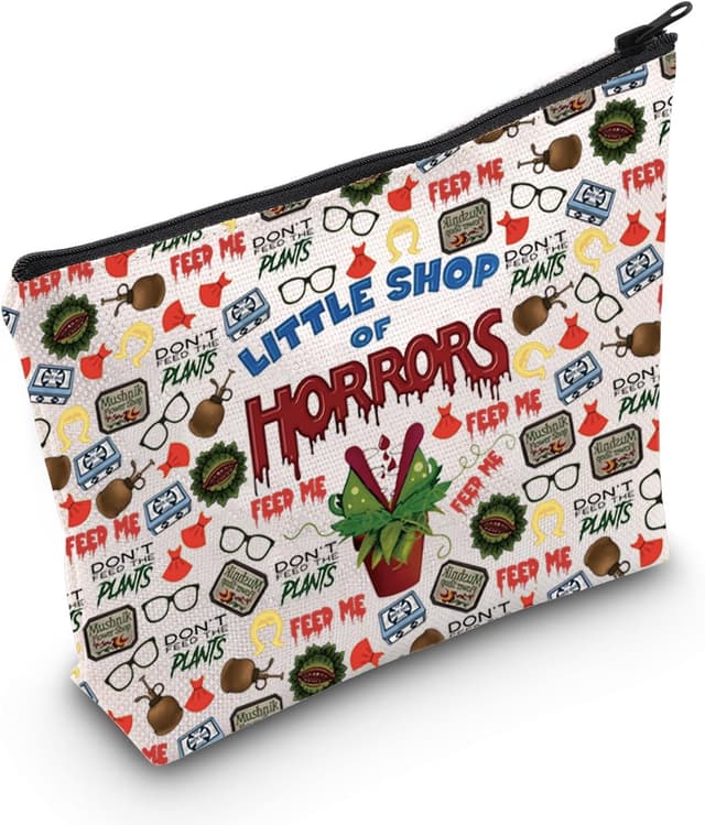 Detalle de Little Shop Horror Movie Makeup Bag 9.05in
