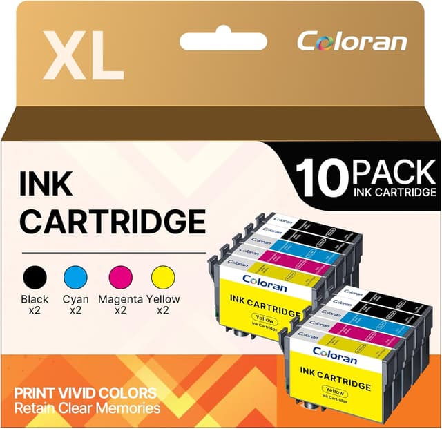 Detalle de Coloran 604XL 10er-Pack Druckerpatronen 🖨