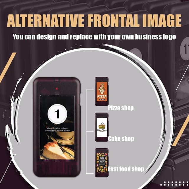 Detalle 2 de Retekess T112 restaurant pager system 20 pagers