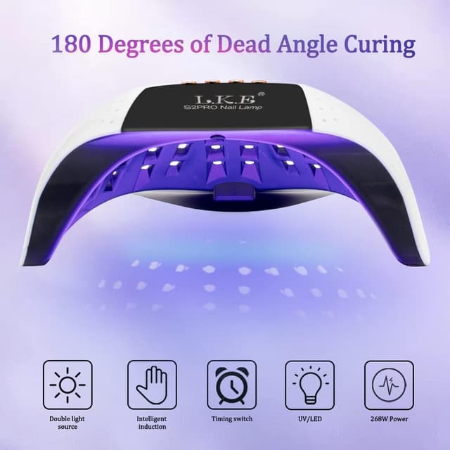 Detalle 2 de LKE 268W UV LED Nail Lamp