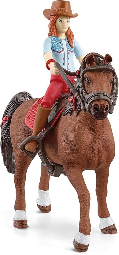 Imagen de Schleich HORSE CLUB Hannah & Cayenne Playset 🐴, 10 piezas, a partir de 5 años en OfertitasTOP