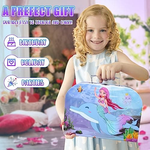 Thumbnail 7 de Auney Juego de Té Infantil con 36 Piezas y Sirenas