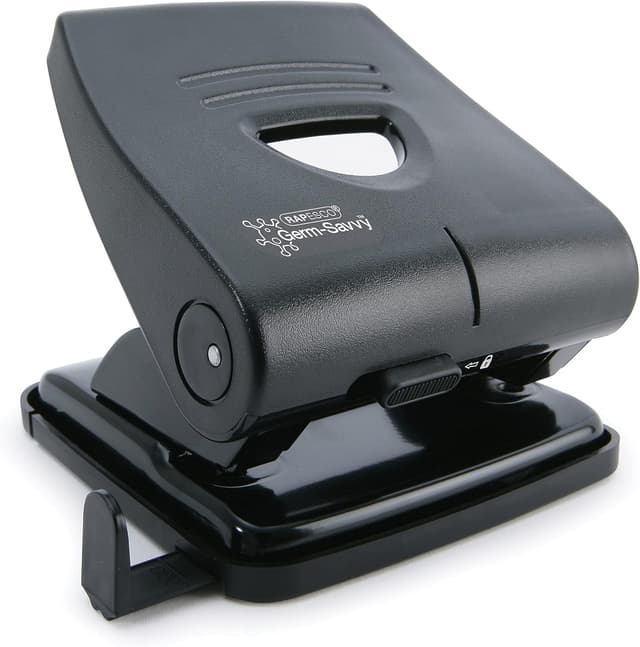 Detalle de RAPESCO PF827PB2 30-sheet 2-hole punch