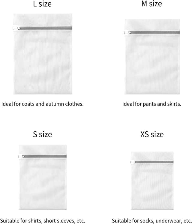 Detalle 2 de MDSXO 10 Pack Mesh Laundry Bags for Delicates