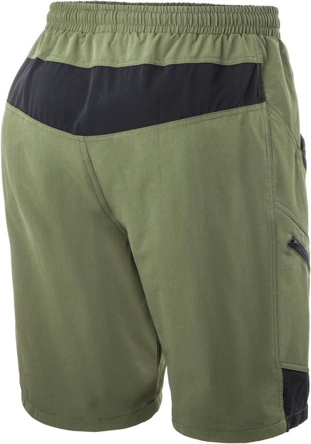 Detalle de Sportneer MTB Radlerhose Herren mit 3D-Sitzpolsterung – gepolstertes Mountainbike-Unterteil für Radsport & Outdoor