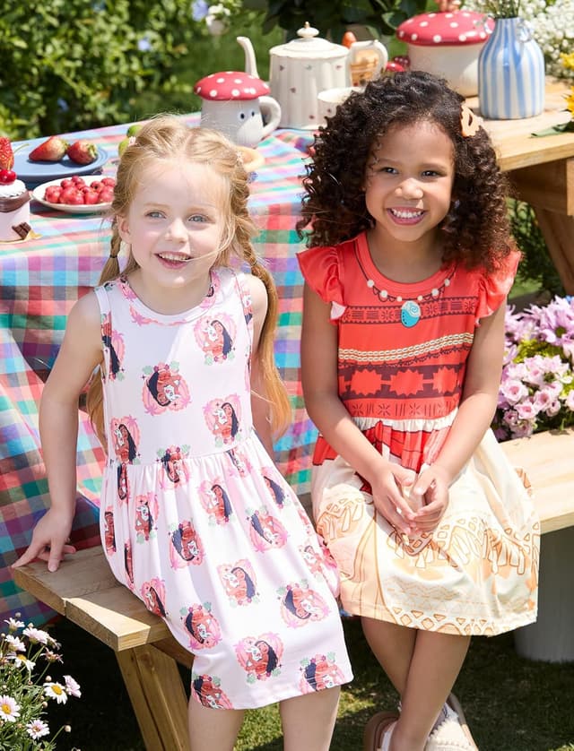 Detalle de Disney Princess Toddler Dress 2-Pack, 2-13