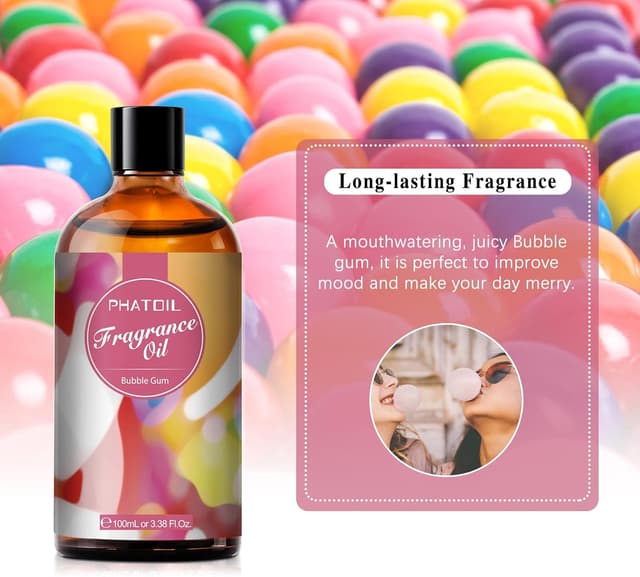 Thumbnail 2 de Bubble Gum Fragrance Oil 100 ml 🕯