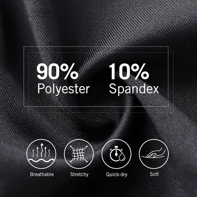 Detalle 2 de baleaf Herren-Radunterhose mit Sitzpolster und schnelltrocknender Funktionshose