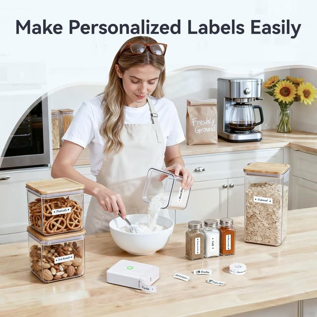 Detalle 2 de NIIMBOT D110 Mini Label Maker Bluetooth 1️⃣ 🎫