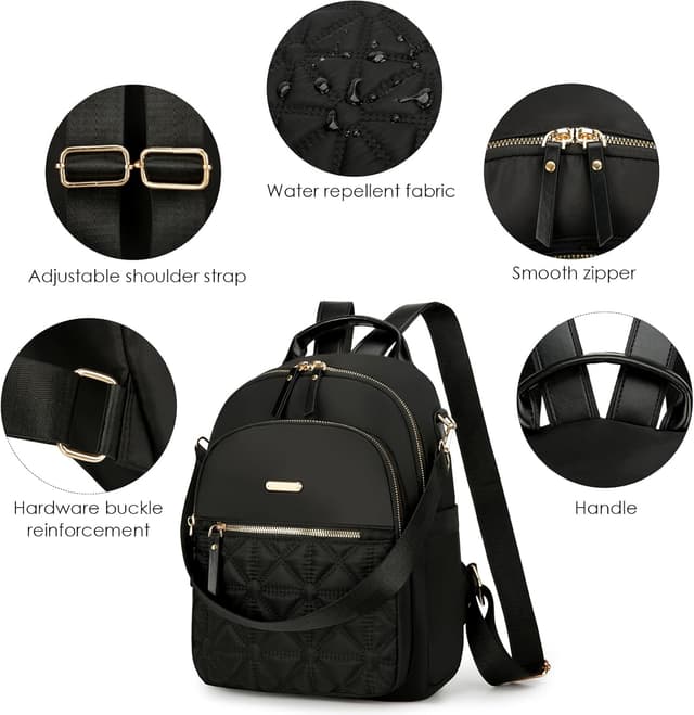 Detalle 2 de JANSBEN Rucksack Damen Klein 13,3"