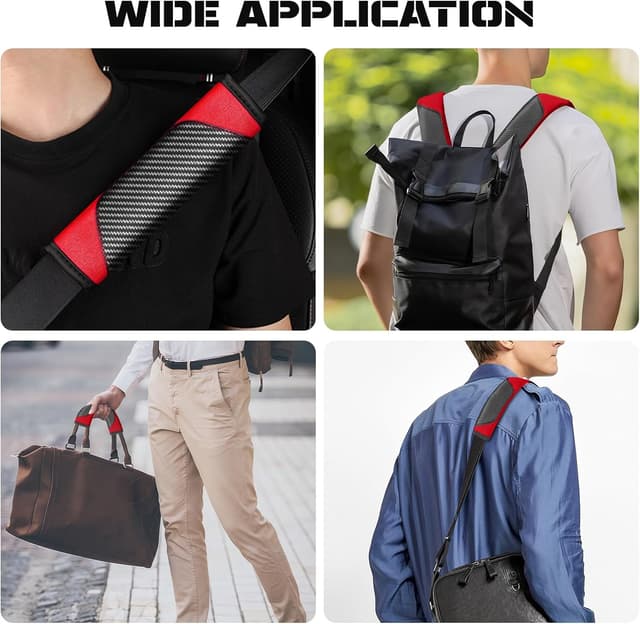 Thumbnail 6 de Flintronic protège-ceinture de sécurité pour voiture (pack de 3) universel, pour enfants et adultes