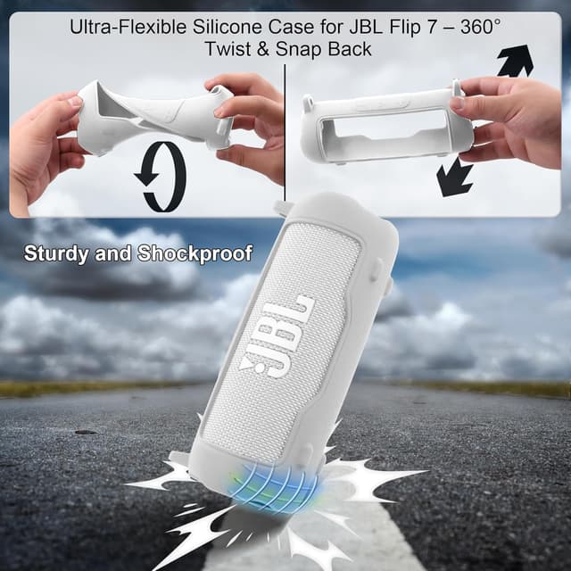 Thumbnail 4 de JBL Flip 7 silicone protective cover with strap