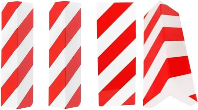 Detalle de Protector columnas Garaje Rojo 4Pcs