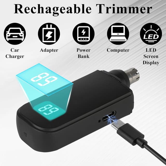 Thumbnail 4 de Yunmiss Portable Nose and Ear Trimmer 2025 ✂