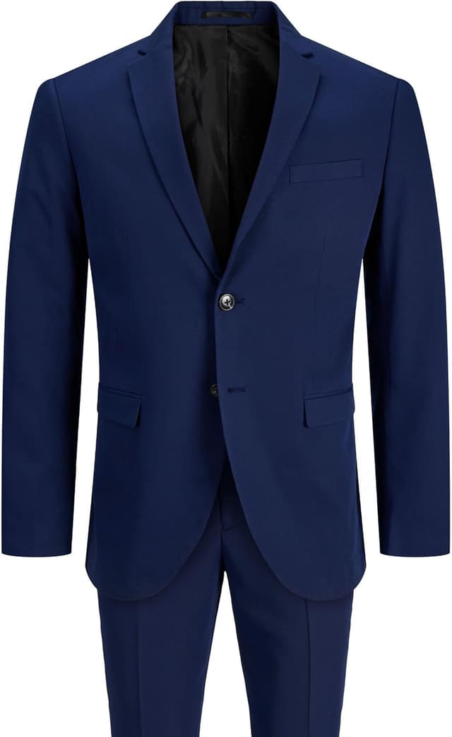 Detalle de JACK & JONES JPRFRANCO Super Slim Fit Anzug: einreihiger Blazer und Hose