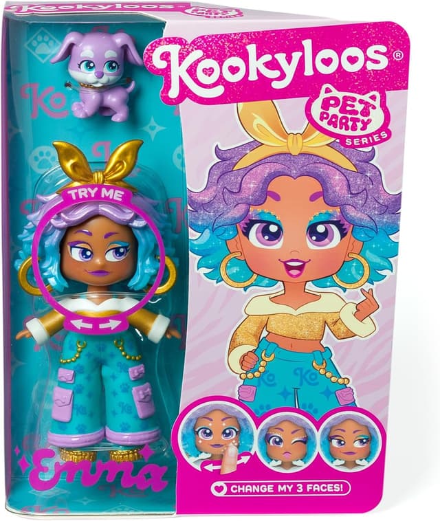 Thumbnail 6 de KOOKYLOOS Pet Party EMMA 🐶 Muñeca con mascota y accesorios