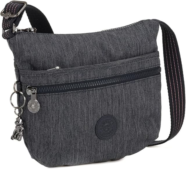 Detalle 2 de Kipling ARTO S Bandolera Pequeña 👜 Active Denim