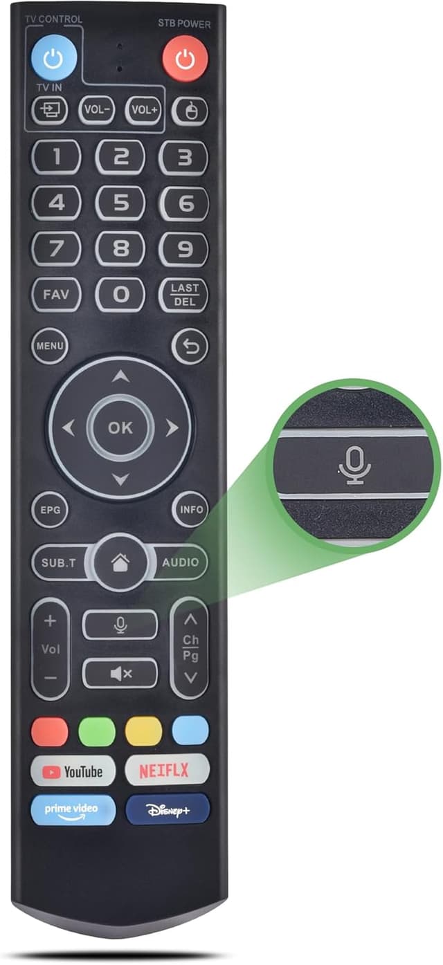 Detalle de Replacement Voice Remote for vSeeBox V3 Pro