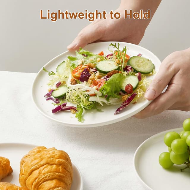 Detalle 2 de Jassceram 21.5 cm small dinner plates